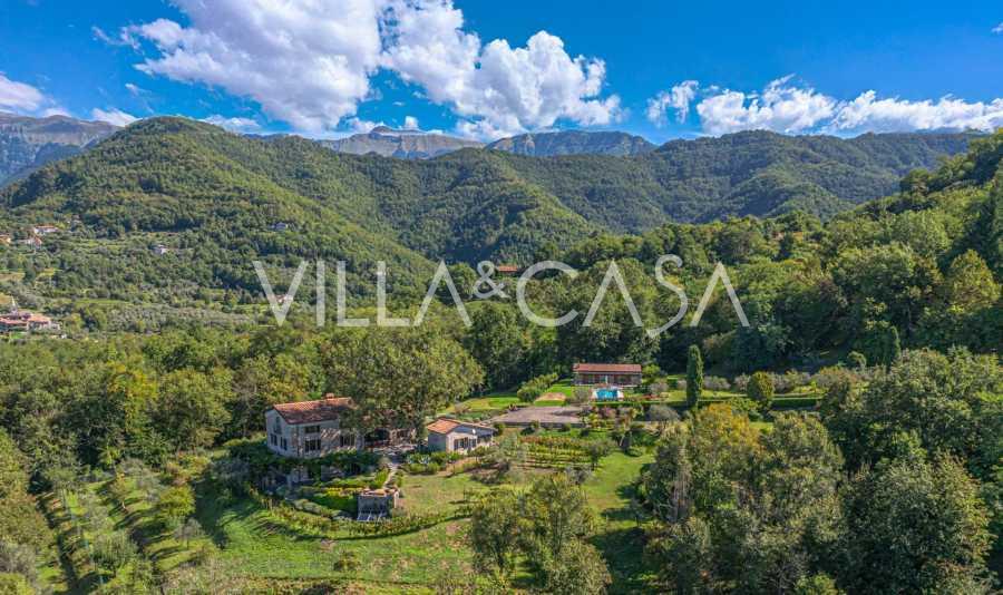 Luksuslik villa Bagnos, Toscana, müügis.