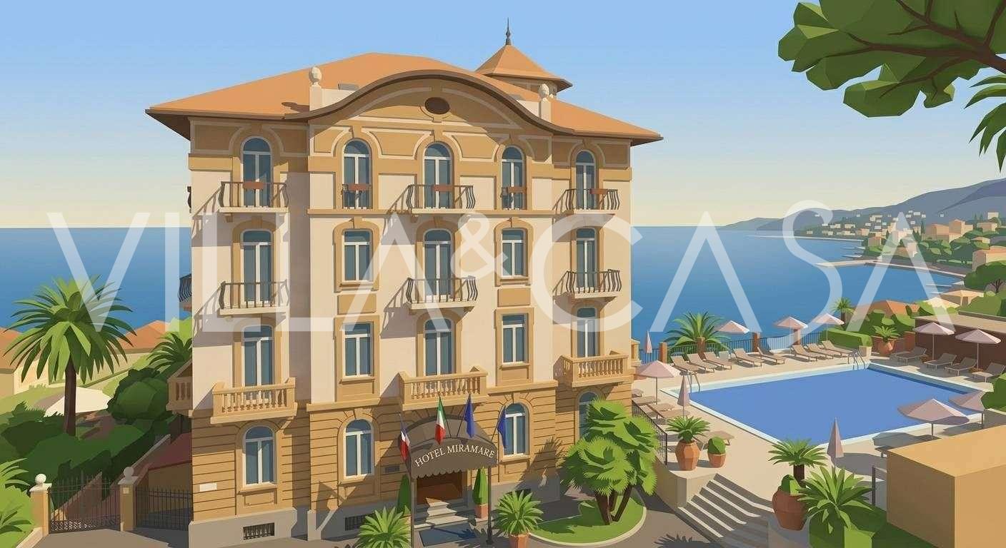 Prestiižne hotell esimeses reas Forte dei Marmi müügis