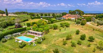 Eksklusiivne villa/agroturism Umbria piirkonnas