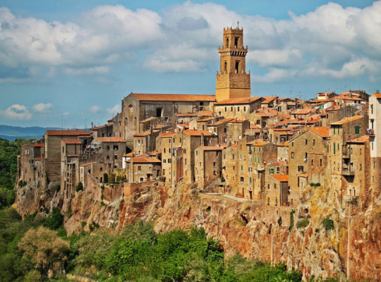Pitigliano – Itaalia kummituslinn Toscana lõunaosas 2021. aastal