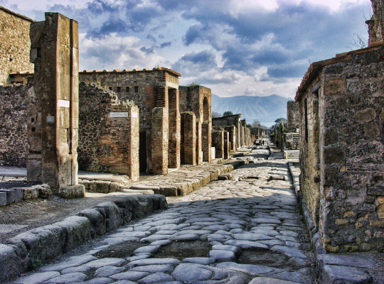 Pompei Itaalias on eriline linn