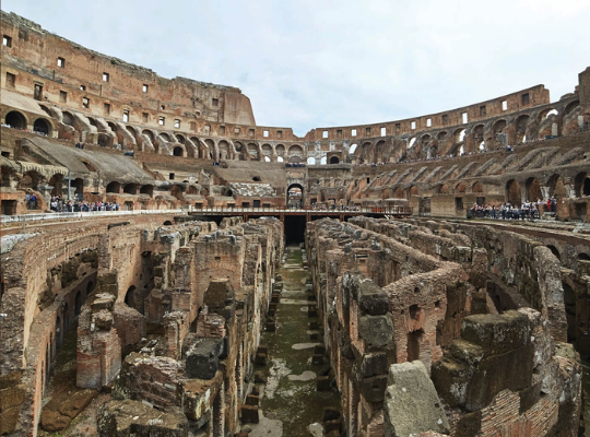 Itaalia Colosseumi hüpogeumi avamine turistidele